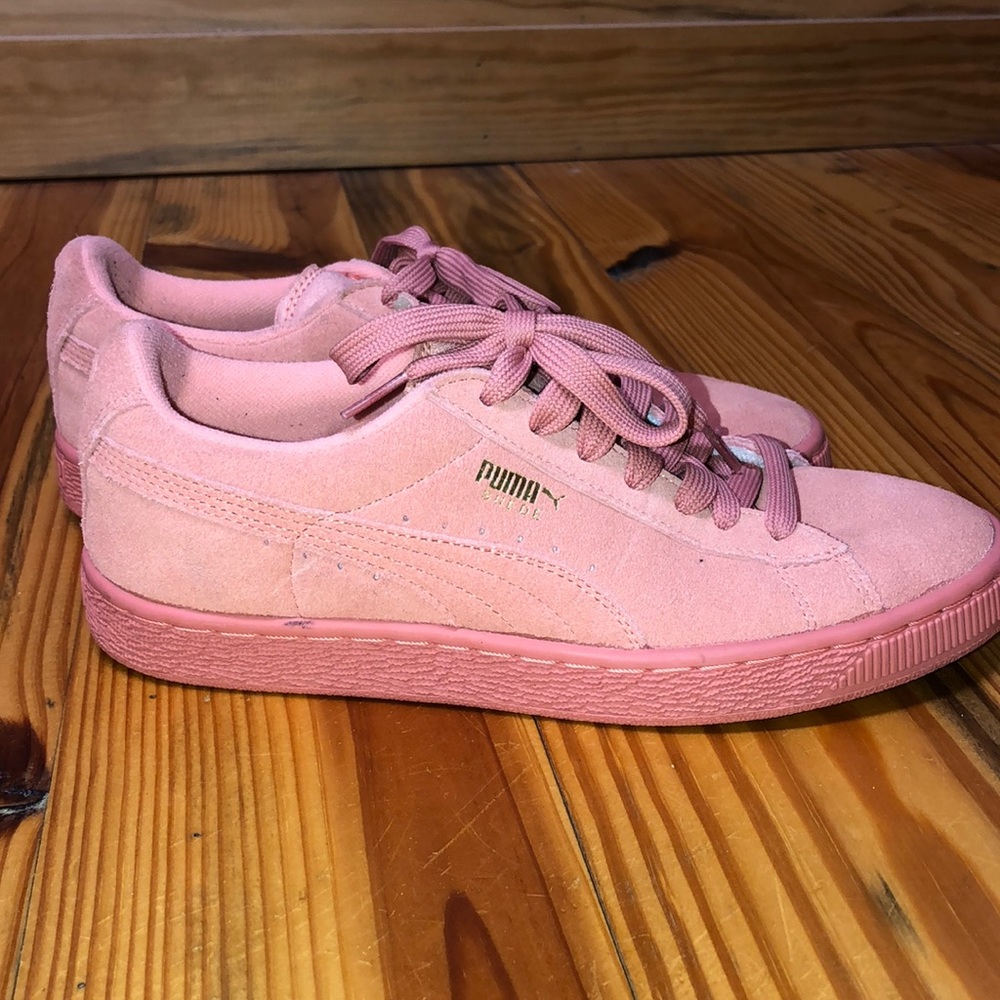 Suede puma sneakers